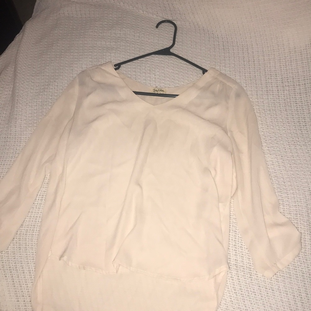 Lily White sheer top